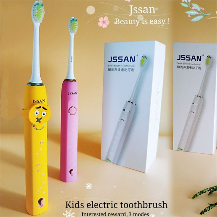 Elektriskā zobu birste Kids zobu tīrīšana